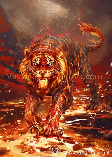 Unleash The Fiery Beauty Of Vasilyna Holods Fire Elemental