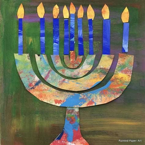 13 Festive Hanukkah Crafts For All Ages Hanukkah Art Hanukkah Crafts