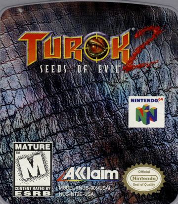 Turok Seeds Of Evil N The Cover Project