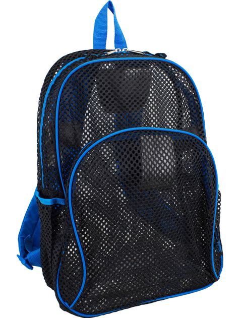 Mesh Backpack With Contrast Trim