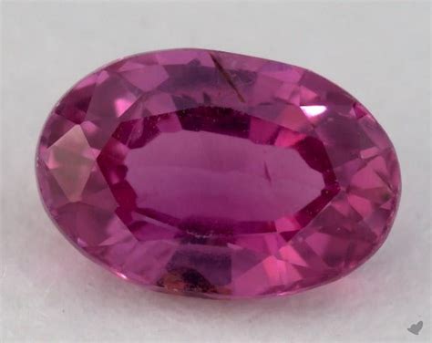 More information can be found here. gemstones, pink sapphire, 1.00 carat oval sku 17380