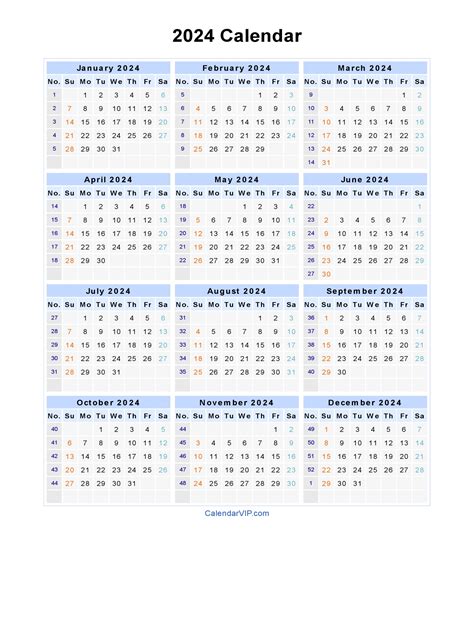 Free Printable 2024 Calendar Portrait Excel 2024 Calendar Printable