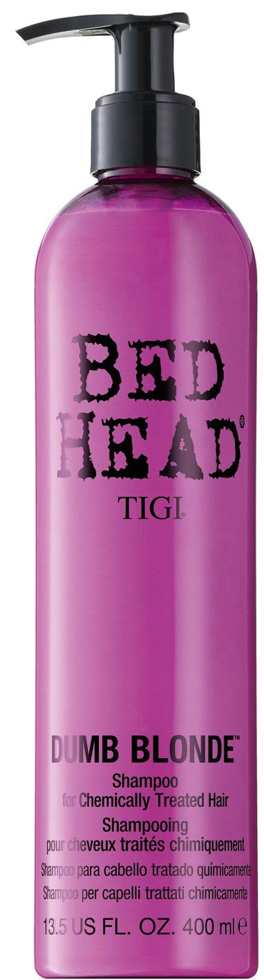 Tigi Bed Head Dumb Blonde Treated Hair Shampoo 400ml Shampoo