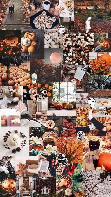 Halloween Collage Pictures Wallpapers Wallpaper Cave