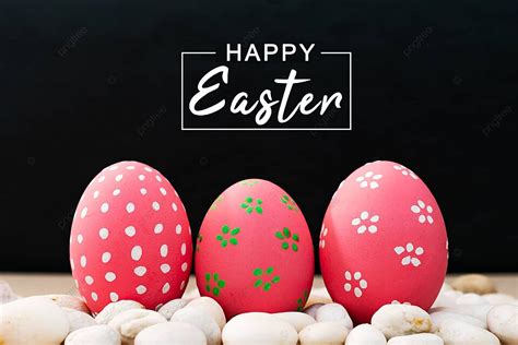 Decorative Easter Eggs For A Joyful Easter Sunday Hunt Photo Background
