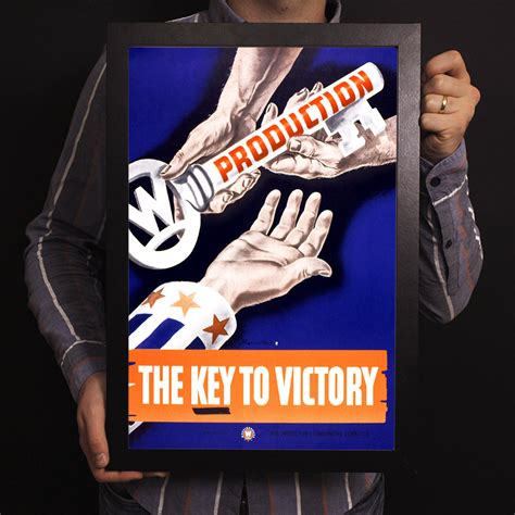 Production The Key To Victory World War Ii Poster