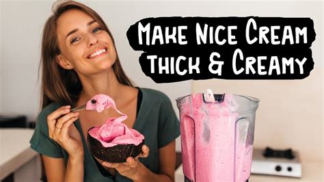 How To Make Nice Cream Thick And Creamy Full Tutorial Youtube