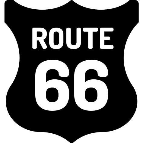 Route 66 Vector Svg Icon Svg Repo