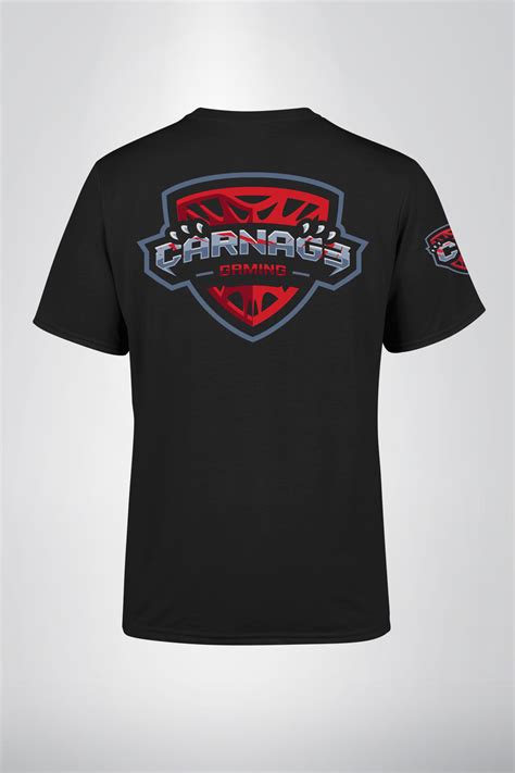 Carnage Gaming Logo Tee Akquire Clothing Co