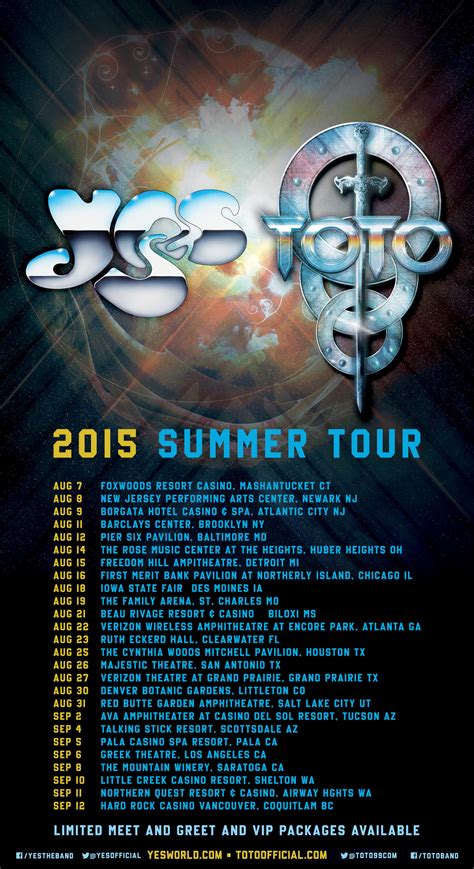 Yes And Toto Confirm Summer Tour The Prog Report