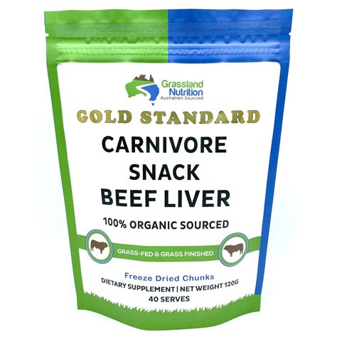 Grassland Nutrition Beef Liver Snacks Halal Suitable