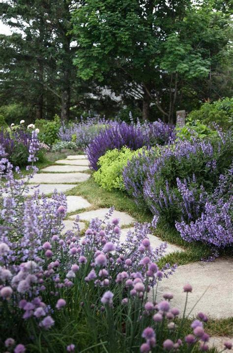 Quiet Cornerbeautiful Garden Paths Made Of Natural Stone Quiet Corner