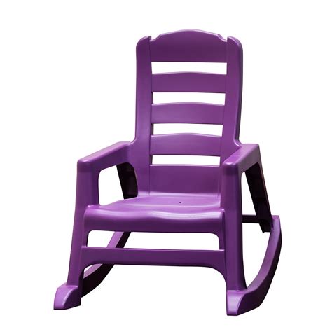 Add to basket share to Adams Mfg Corp Kids Stackable Resin Rocking Chair at Lowes.com
