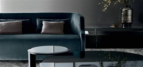 Gallotti And Radice Sofas Grey Velvet Exclusive By Andreotti