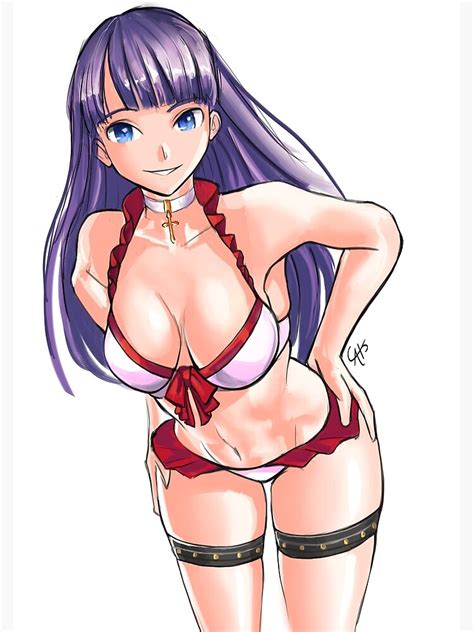 Swimsuit Martha Fate Grand Order Art Print For Sale By