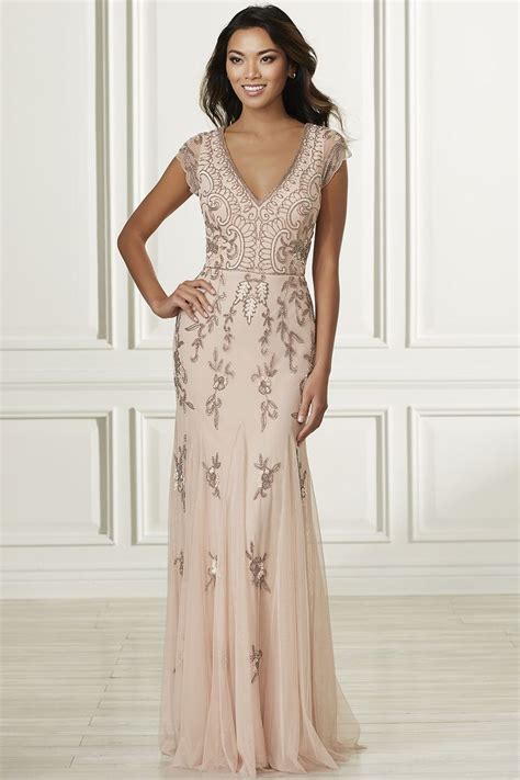 Jacquelin Bridals Canada 40160 Bridesmaids This V Neckline All