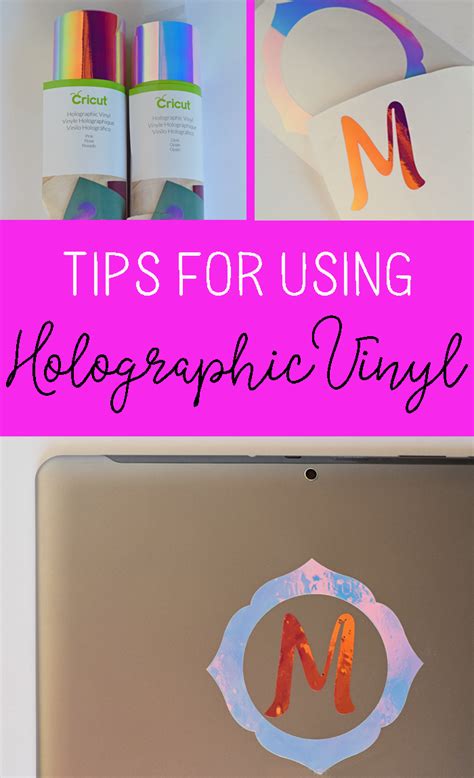 Guide To Cutting Holographic Vinyl With A Cricut Artofit