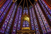 The Stained Glass of Sainte-Chapelle in Paris : r/travel
