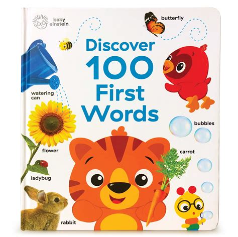 Baby Einstein Discover 100 First Words Board Book