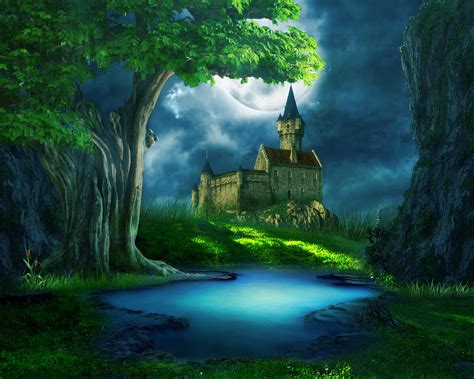 Enchanted Castle Wallpapers Wallpaper Cave