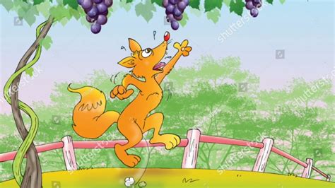 Fox And Grapes Story In Englishgrapes Are Sourenglish Story Youtube