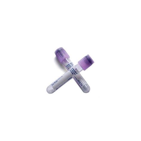 BD Vacutainer Plus EDTA Whole Blood Tube Plastic 4 ML Lavender BD