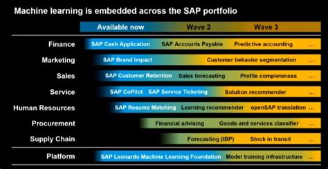 sap machine learning plans a deeper dive from sapphire now constellation research inc