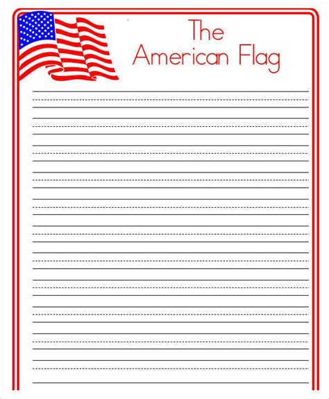 Red And Blue Lined Handwriting Paper Printable Pdf Pic Insider