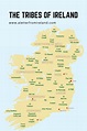 Ireland Ancestry, Ireland Map, Ancient Ireland, Family Tree Genealogy ...