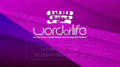 Word Of Life Live Youtube