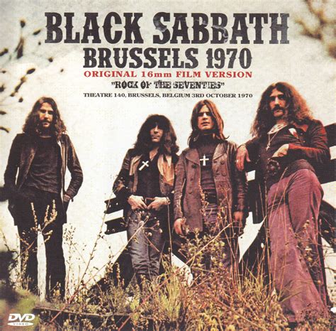 Black Sabbath Brussels 1970 Original 16mm Film Version 1dvdr