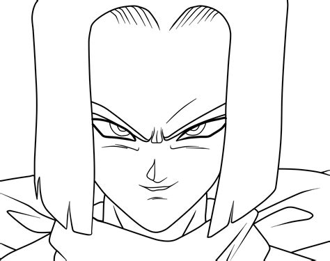 Heck, even with time travel and an extra three years to prepare and train, our heroes were still. Android 17 - Lineart 01 by Zed-Creations on DeviantArt