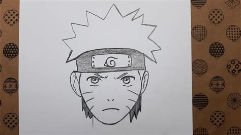 Anime Çizimi Adım Adım Naruto Nasıl Çizilir Çizim Hobimiz Çizimleri Easy Naruto Drawing