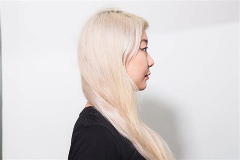 How To Dye Asian Hair Blond Popsugar Beauty