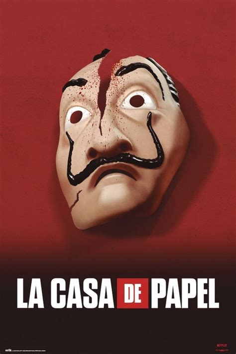 Diese haus des geldes maske ist der maske aus der bekannten serie la casa de papel nachempfunden. Haus des Geldes - Mask Poster, Plakat | 3+1 GRATIS bei ...