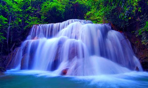 Huay Mae Khamin Waterfall Kheaun Sri Nakarin National