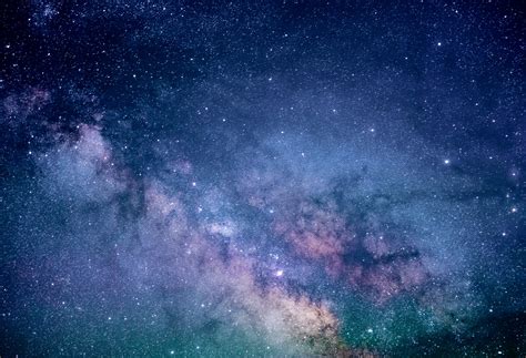 Wallpaper Abstract Nature Sky Milky Way Nebula Atmosphere