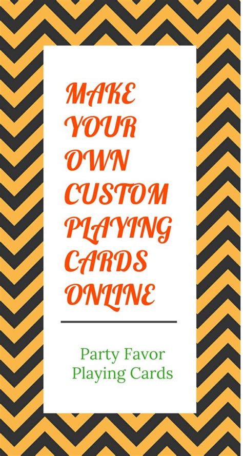 In just a few easy steps, personalize your own custom deck of playing cards! Make your own Custom Playing Cards online by TMCARDS ...