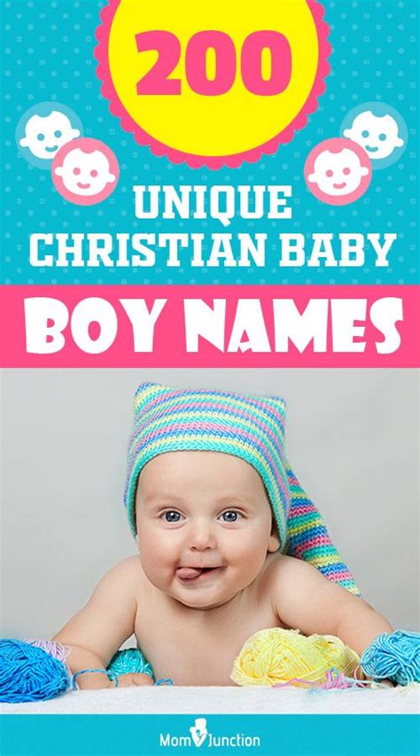Discover why these 10 christian bible baby names and their meanings may be worth considering for your son. Biblical Names: 200 Beautiful And Unique Christian Boy ...