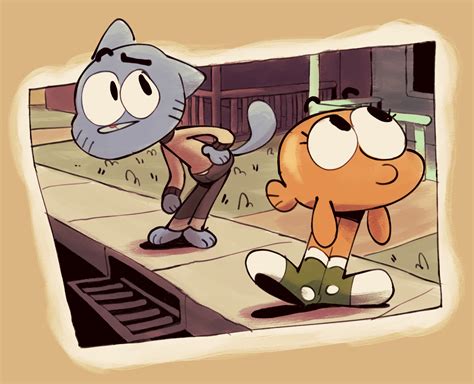 Gumball And Darwin By Jaquin On Newgrounds