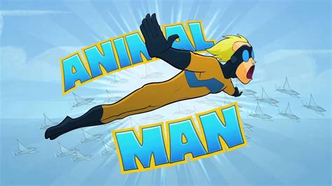 Dc Nation Animated Shorts Animal Man Clip 1 Youtube