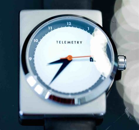 Telemetry Apollo Mission Inspired Wristwatch Has A Retro Futuristic