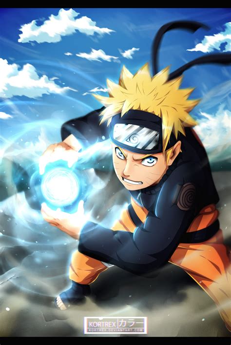 Naruto Rasengan By Kortrex On Deviantart