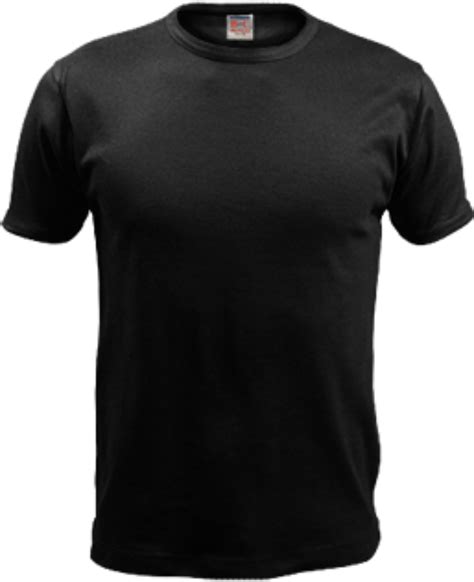 Black T Shirt Png Image