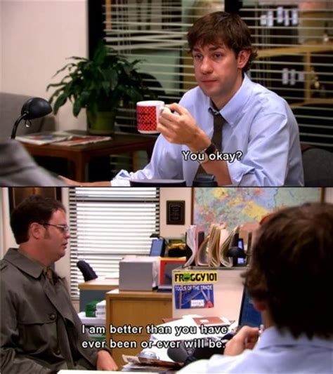 Dwight Is Better The Office Show Funny Pictures The Office