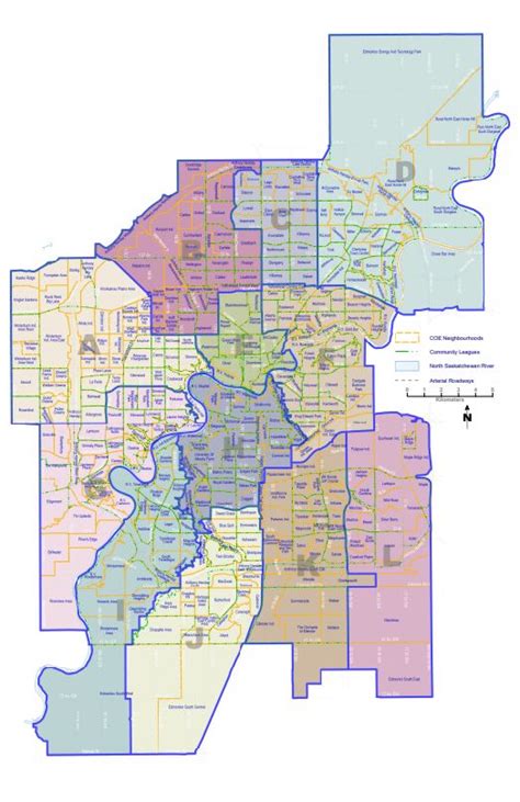 Edmonton City Council To Consider A Dramatically Redrawn Ward Map