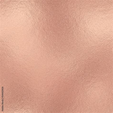 Rose Gold Foil Seamless Texture Pink Background Stock Illustration