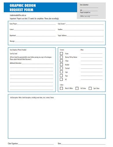 Free 10 Graphic Design Request Form Templates In Pdf Ms Word