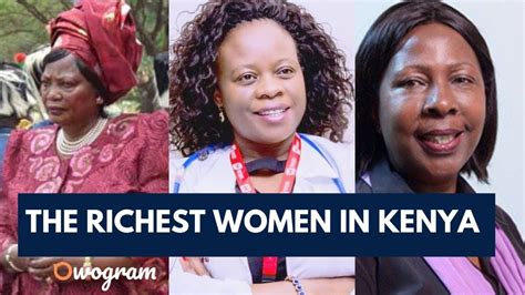 Top 10 Richest Women In Kenya 2022 Updated Owogram