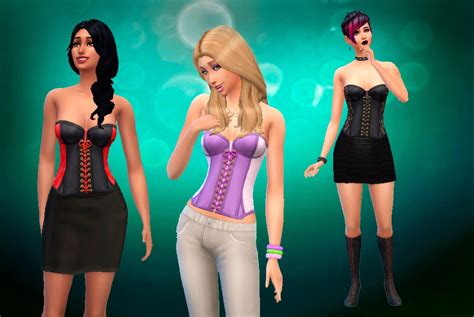 My Sims 4 Blog Scensoredxy Corset By Kiara24